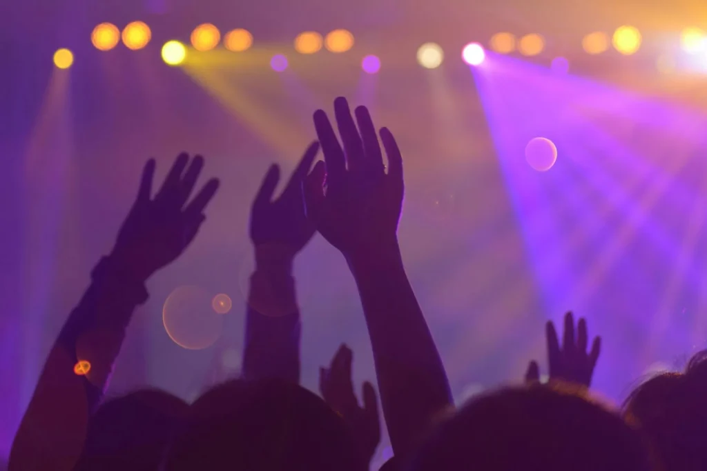 mani al concerto