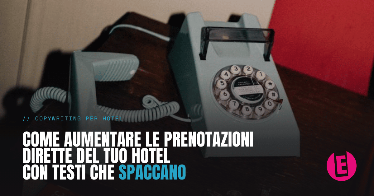 aumentare prenotazioni hotel
